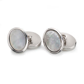 Rhodium and Mother of Pearl Half Suite