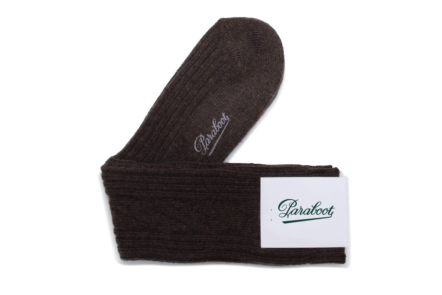Chaussettes Merinos Marron