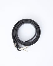 Standard Belt Wide, Black × Silver