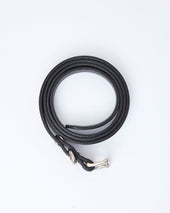 Standard Belt Slim, Black × Silver