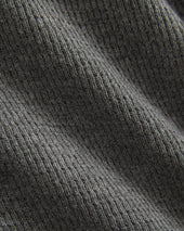 Thermal Henley in Cozy Waffle | Heathered Charcoal