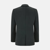 Green Apsley Single Breasted Caban Coat