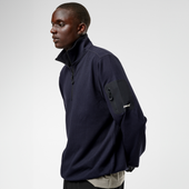 Toba Quarter Zip Blue
