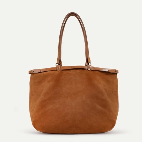 Adèle tote bag - Hazelnut Brown