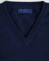 Admiral V Neck Cashmere Sweater