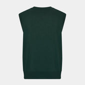 Fine Merino V Neck Sleeveless Cardigan
