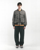 Shooting Wool Blouson Beibe Gun Club Check