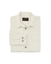 6-wale Corduroy Shirt - Stone