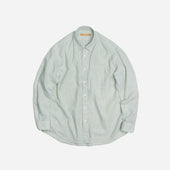 OG STRIPE SEERSUCKER SHIRT - GREEN