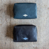 Afeite Washbag Leather