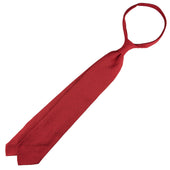 Grenadine Garza Grossa Tie Red Hand Rolled