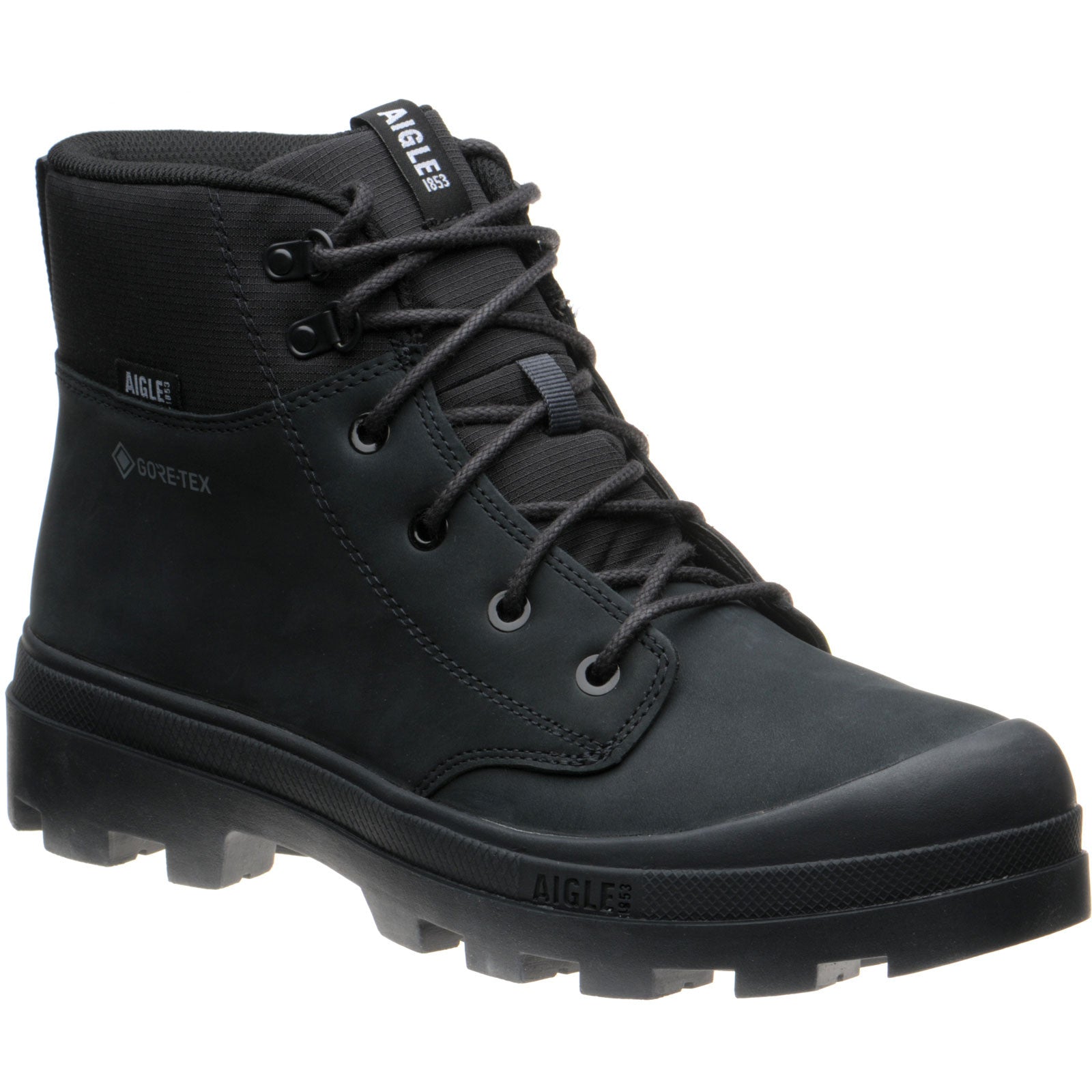 Aigle Tenere LTR GTX mens rubber-soled boots in black