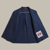 Air Mail Linen Work Jacket In