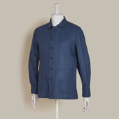 Air Mail Linen Work Jacket In