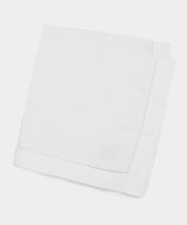 Italian Linen Ajour Edge Pocket Square