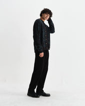 Alban And Green Floral Textured Jacquard Cardigan