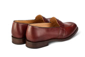 Alfred Penny Loafer - Burgundy Calf