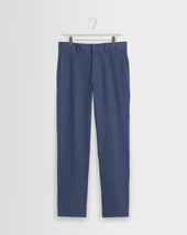 Alp - Mid Blue Linen Trousers