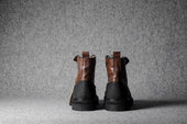 Alpine Duck Boots Chestnut Black