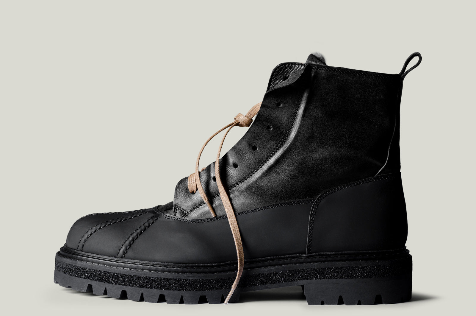 Alpine Duck Boots Black
