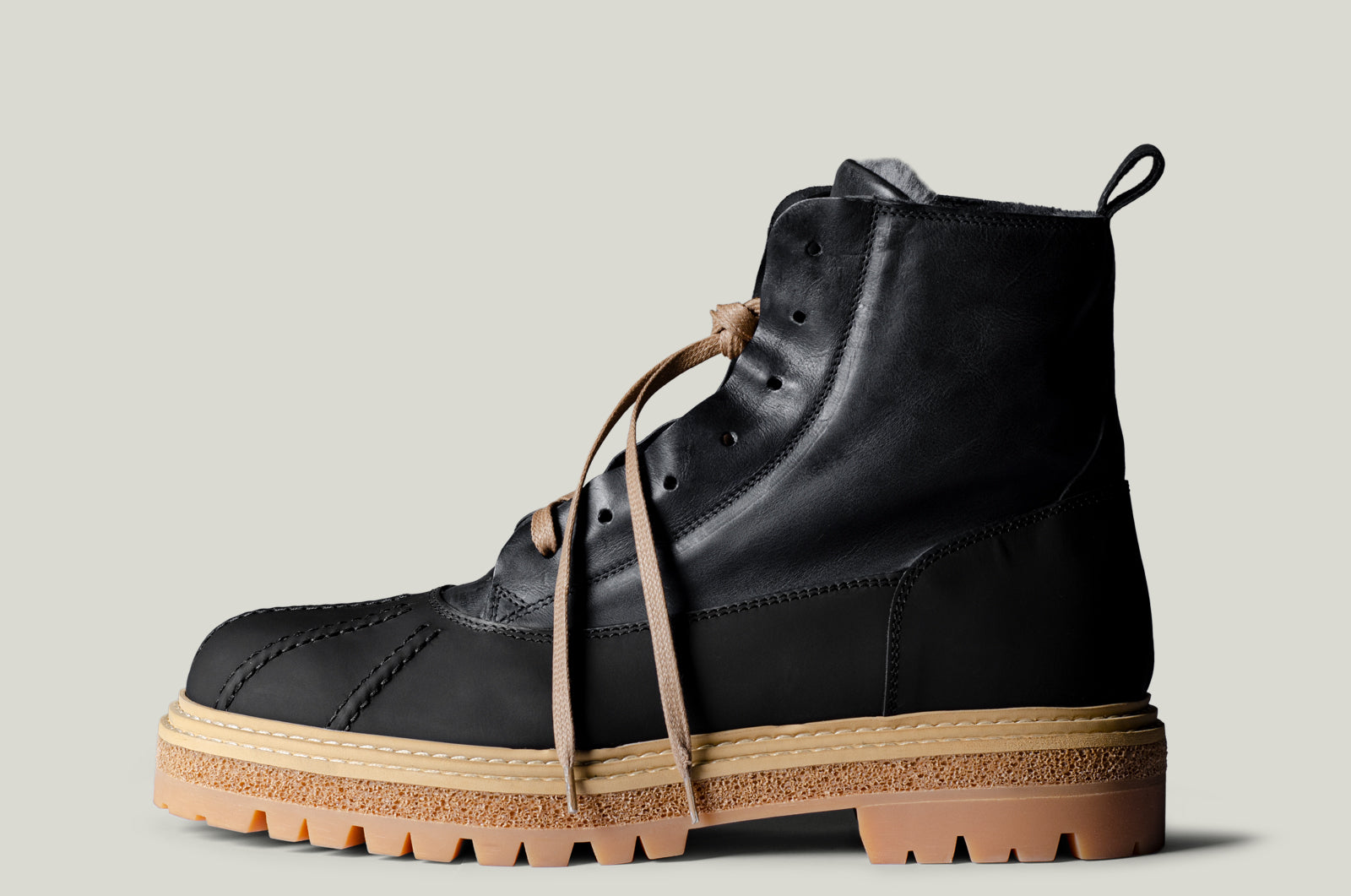 Alpine Duck Boots Dusty Black