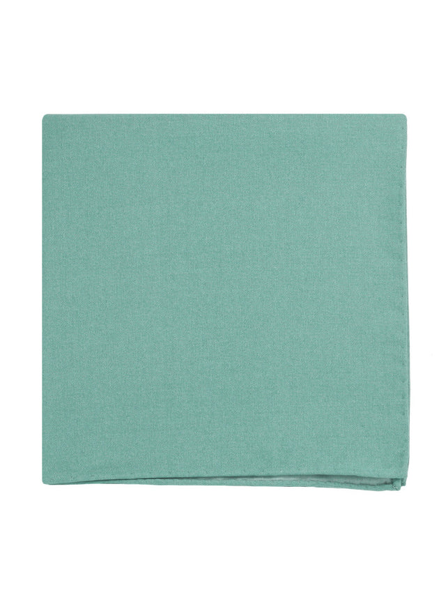 Amalfi mint green silk pocket square