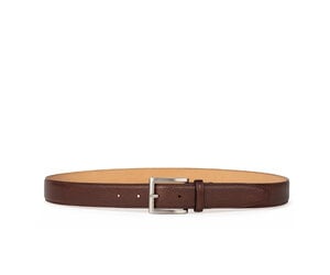 BELT R02-XL SUEDE SANSEVERO CASTANA 35MM BUCCLE G01