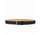 BELT R02-XL NUBUCK DARK BLUE 35MM GESP G01