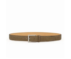 BELT R02-XL NUBUCK TAUPE 35MM GESP G01