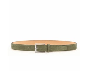 BELT R02-XL SUEDE SENSO SALVIA 35MM GESP G01