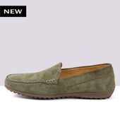 Belt R02 Xl Suede Senso Salvia 35mm Gesp G01