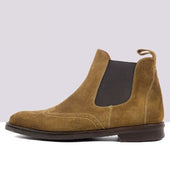 Belt R02 Xl Suede Sansevero Castana 35mm Buccle G01