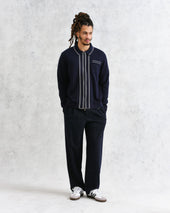 Amble Milano Knit Long Sleeve Polo
