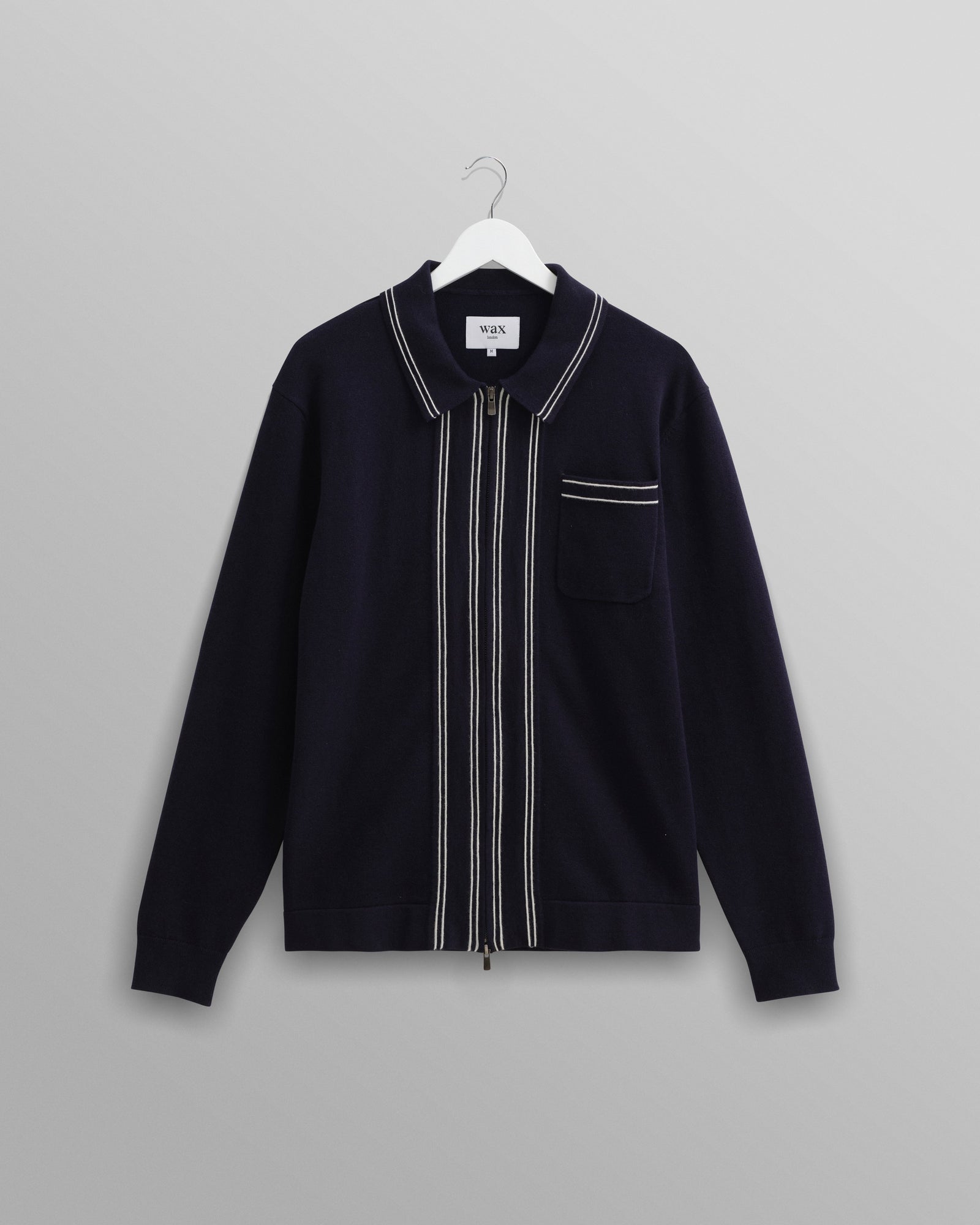 Amble Milano Knit Long Sleeve Polo