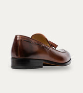 Tassel Loafer Cognac Antique