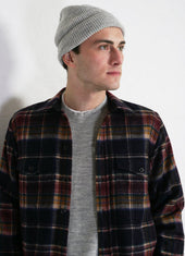 Andre Knitted Crew Neck Sweater Winter Grey