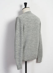 Andre Knitted Crew Neck Sweater Winter Grey