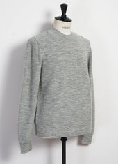 Andre Knitted Crew Neck Sweater Winter Grey