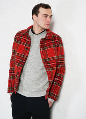 Andre Knitted Crew Neck Sweater Winter Grey