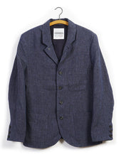 ANKER | Casual Four Button Blazer | Blue Delave