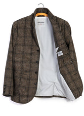 Anker Four Button Classic Blazer Checkered