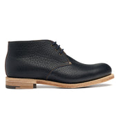 Anoa Chukka Boot in Navy Buffalo Leather