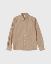 Shirt 3.0, Brown/White Stripe
