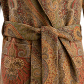 Antique Paisley Wool Dressing Gown