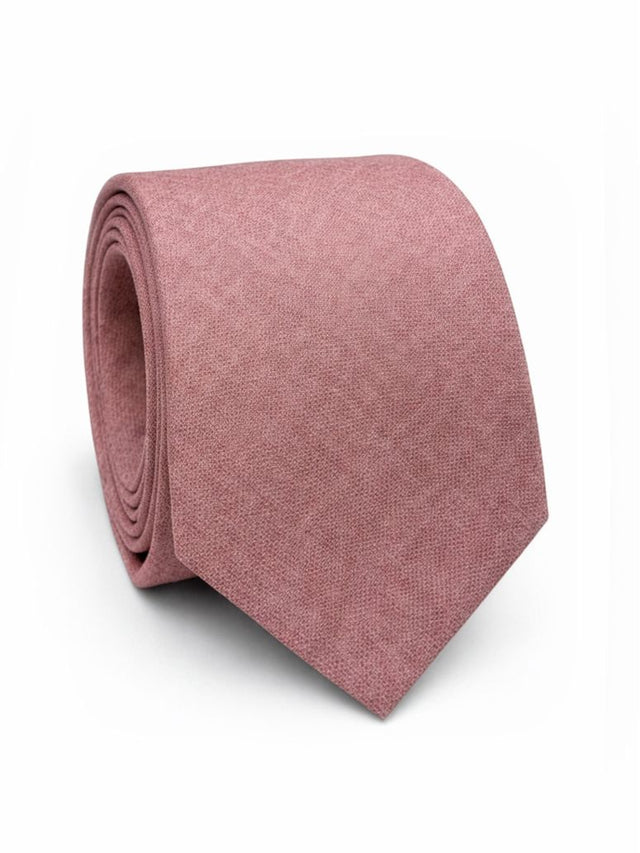 Antique Rose Silk Tie Bari
