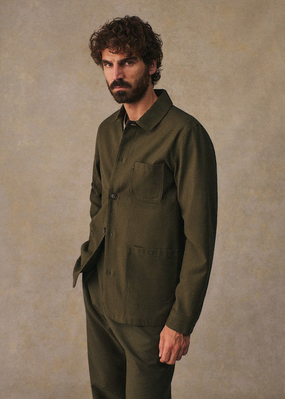 Bennor Jacket - Olive Green