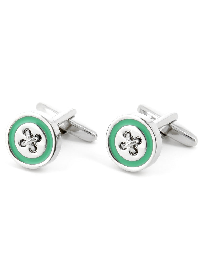 Aqua Green Cufflinks Baltimore