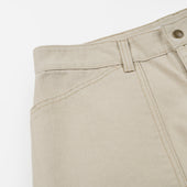 Army Denim Fatigue Pants Beige