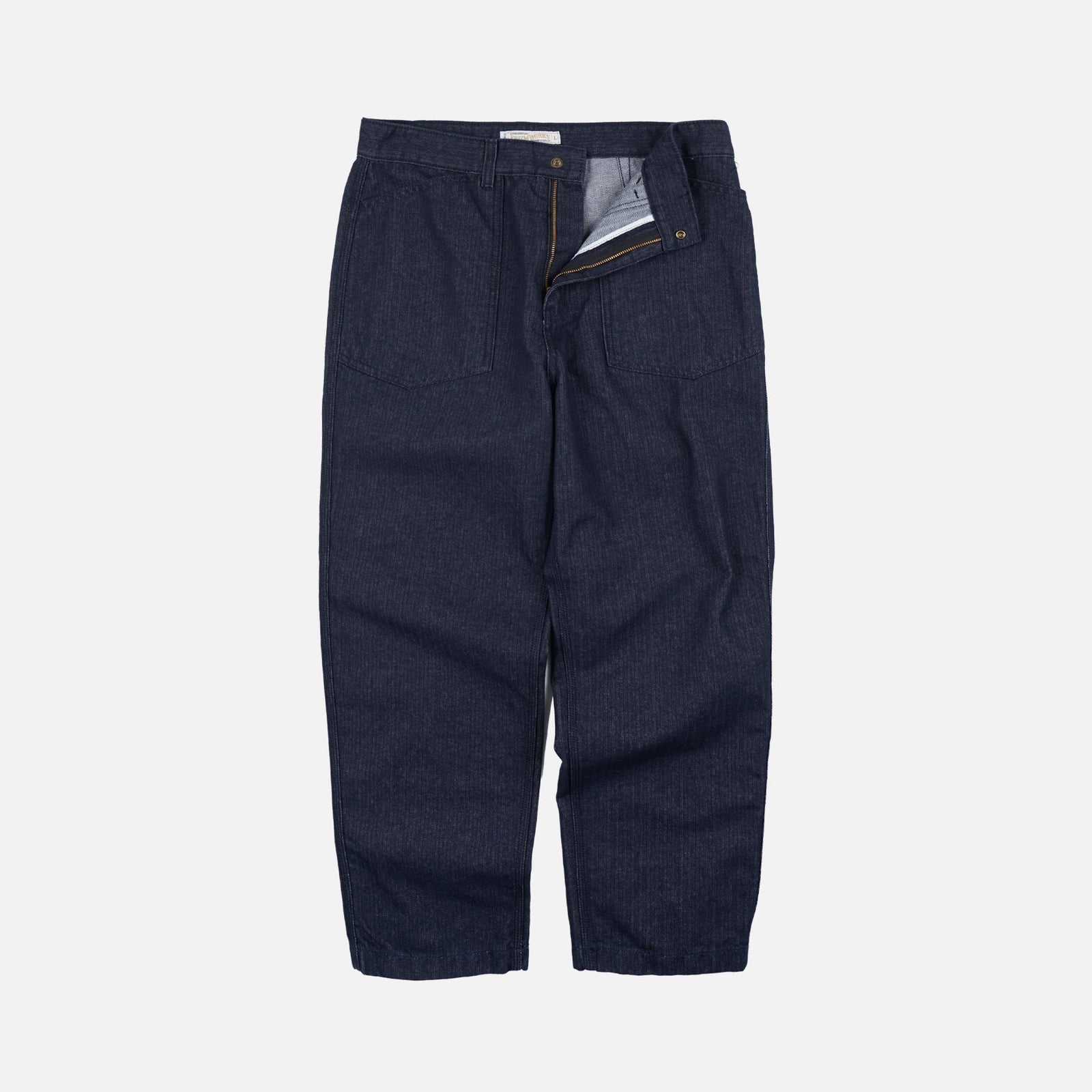 Army Denim Fatigue Pant Indigo