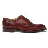 Arthur III D Oxford Brogue in Dark Leaf Calf Leather